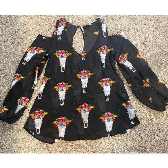 Show Me Your Mumu Bull Peekaboo tunic - Picture 7 of 8